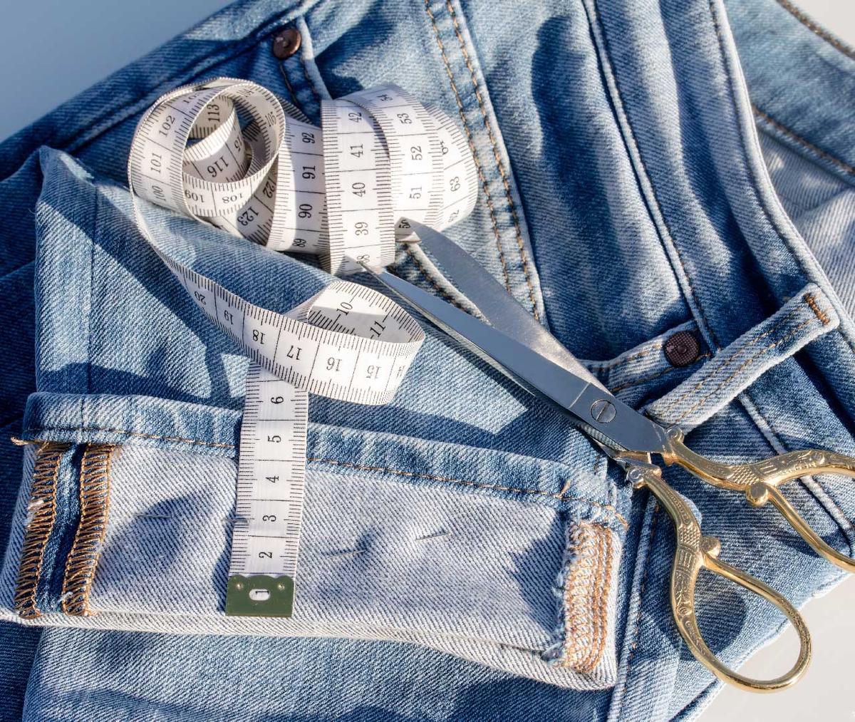 Tapering Jeans