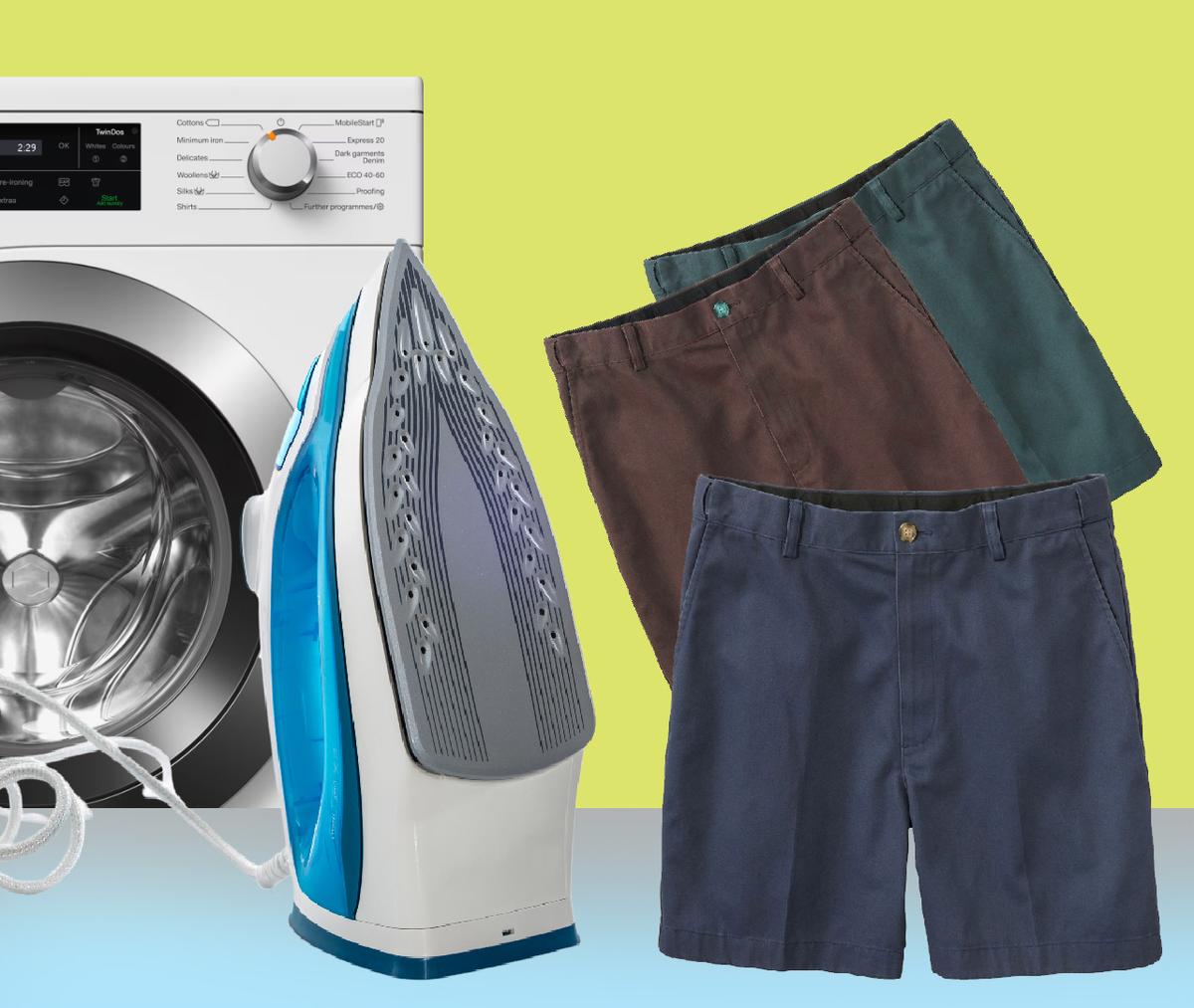 Shorts Wash and Ironing