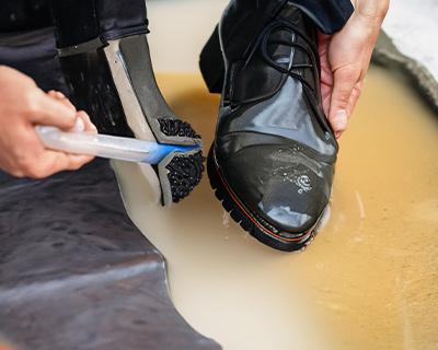 Shoe waterproofing