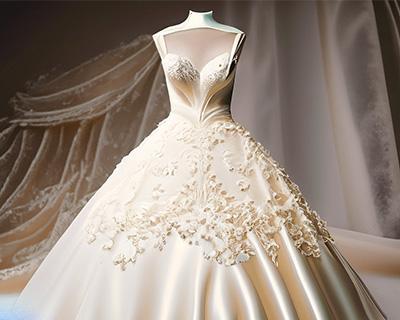 Bridal dress dry cleaning